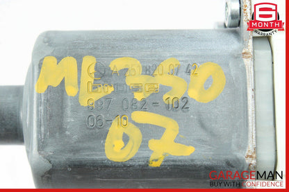 06-13 Mercedes W164 ML450 Window Regulator Motor Front Left Driver OEM