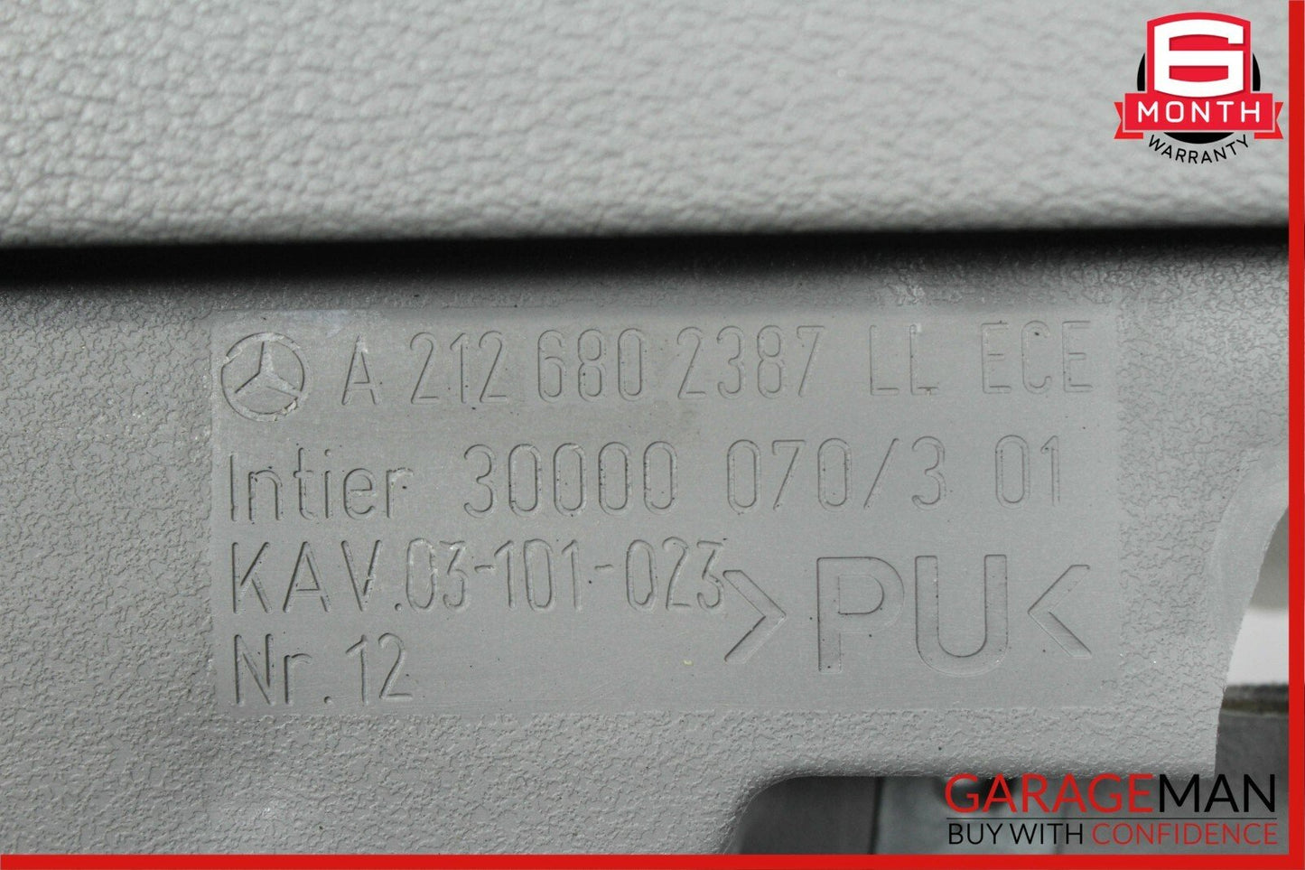 10-13 Mercedes W212 E350 E400 E550 Dashboard Dash Board Panel Gray OEM