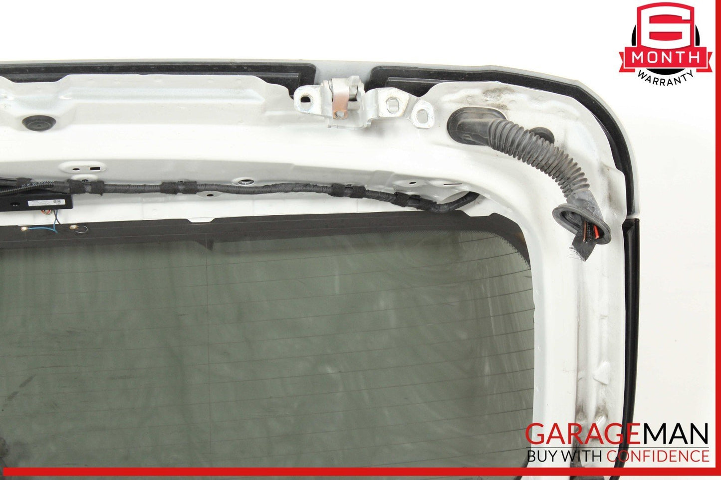 14-18 BMW X5 Rear Trunk Lid Liftgate Tailgate Assembly White OEM