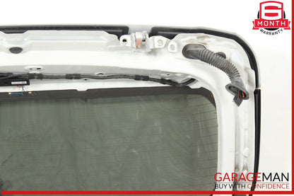 14-18 BMW X5 Rear Trunk Lid Liftgate Tailgate Assembly White OEM