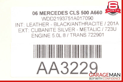 06-11 Mercedes W219 CLS550 CLS63 Rear Left Keyless Go Door Lock Latch Actuator