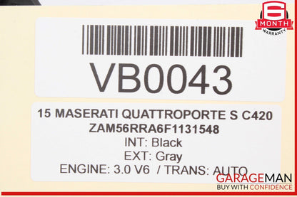 14-17 Maserati Quattroporte S Front Right Side Door Control Module Unit OEM