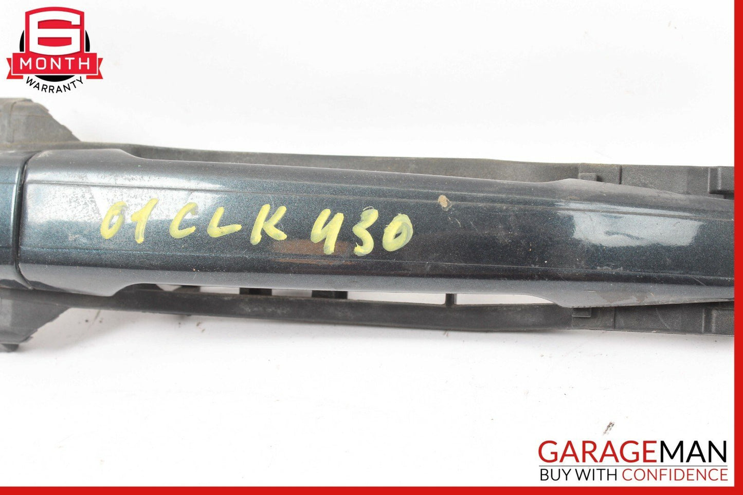 98-03 Mercedes W208 CLK430 Front Right Side Exterior Door Handle Green Black OEM