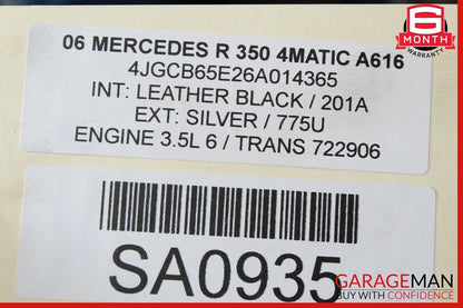 06-10 Mercedes W251 R350 AWD 7G AT Automatic Transmission Assembly 722.906 171k