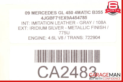 06-12 Mercedes X164 GL450 GL550 3rd Row Seat Folding Power Switch Button OEM