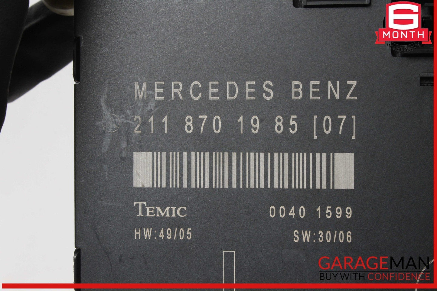 03-09 Mercedes W211 E350 E500 Front Left Side Door Control Module Unit OEM