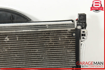 01-05 Mercedes W203 C240 Engine Cooling Radiator Fan Shroud Motor A/C Condenser