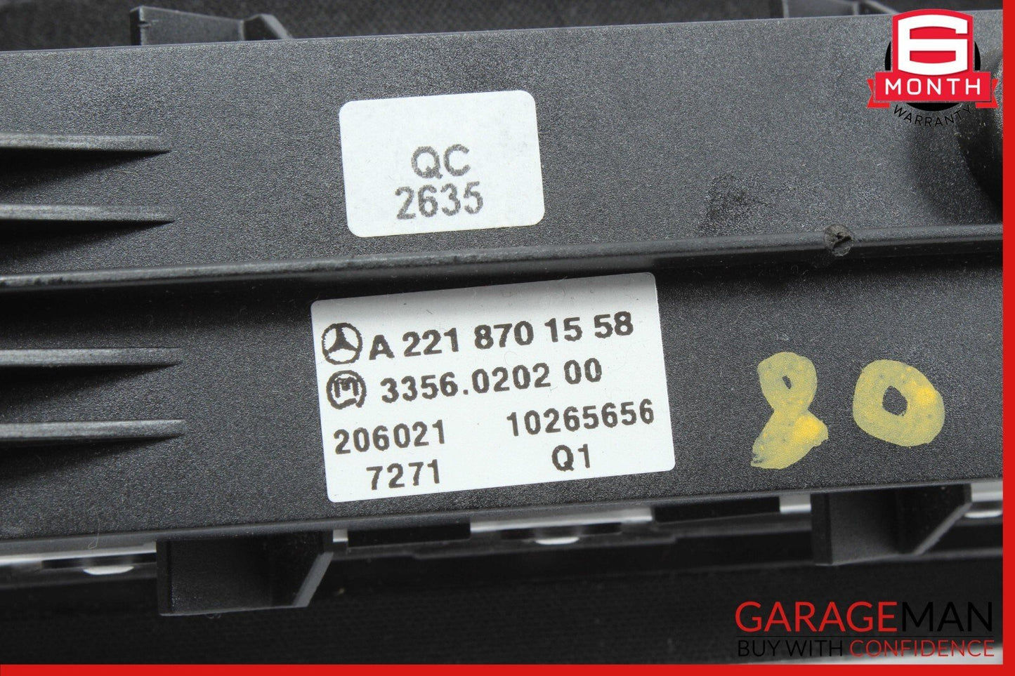 07-14 Mercedes W221 S550 CL550 Dashboard Dash Control Switch Panel 2218202910