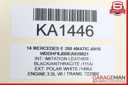 08-18 Mercedes E350 CLS550 CLS400 C300 Rear Right Side Door Control Module Unit