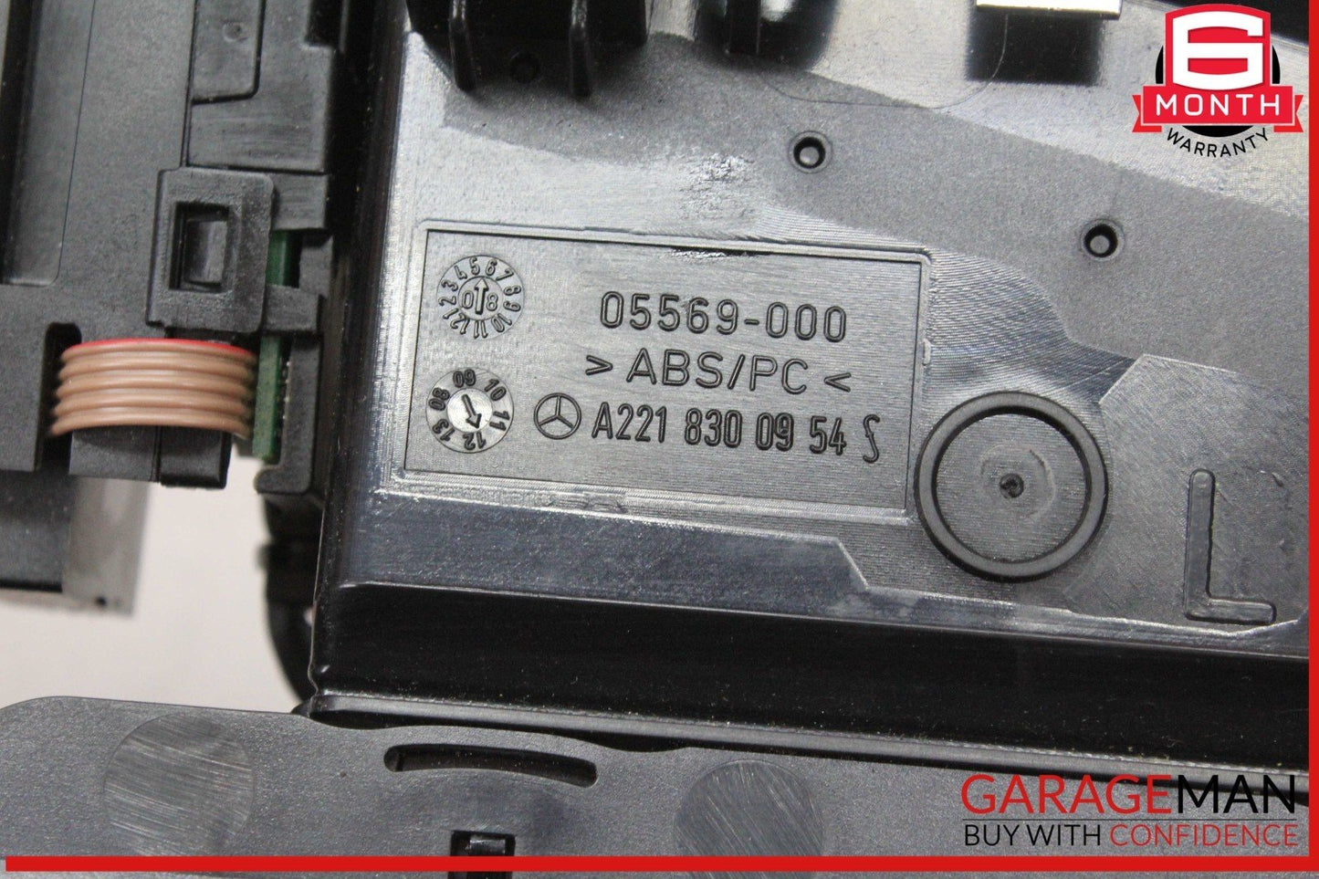 07-13 Mercedes W221 S550 S350 Center Dash Air AC A/C Heater Vent 2218300954 OEM