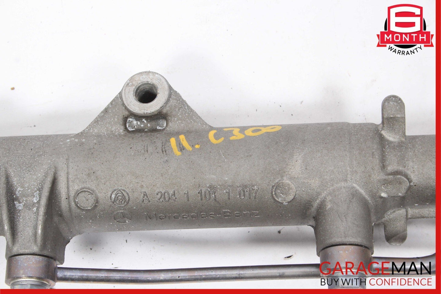 08-14 Mercedes W204 C250 C300 RWD Power Steering Rack and Pinion Assembly