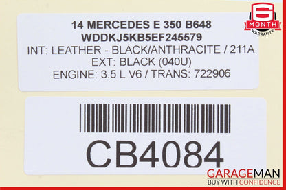 08-17 Mercedes W207 E350 C300 SLK250 Front Right Side Lower Control Arm RWD OEM