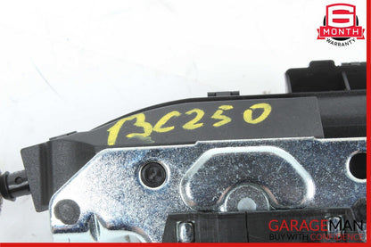 08-17 Mercedes W204 C300 E350 Trunk Lid Latch Cylinder Lock Actuator Assembly