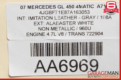 06-13 Mercedes R320 R350 ML350 GL450 Front Right Side Door Control Module Unit