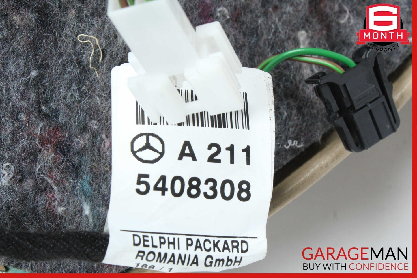 06-11 Mercedes W219 CLS550 CLS500 Rear Left Side Interior Door Panel OEM