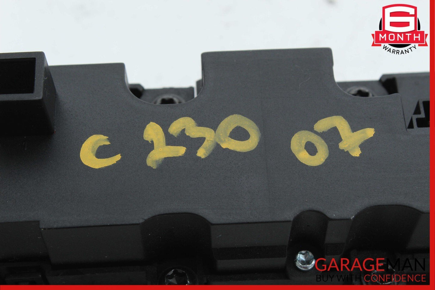 05-07 Mercedes W203 C230 Dash Door Lock Hazard Light Control Switch Walnut OEM