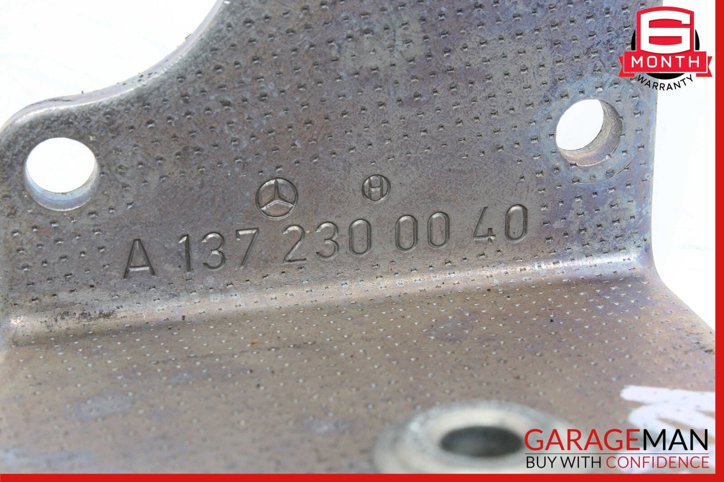 07-12 Mercedes W221 S65 S63 CL63 AMG Emission Smog Pump Bracket 1372300040 OEM