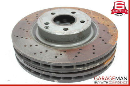 03-06 Mercedes R230 SL500 Front Left & Right Brake Rotors Disc Set of 2 Drilled