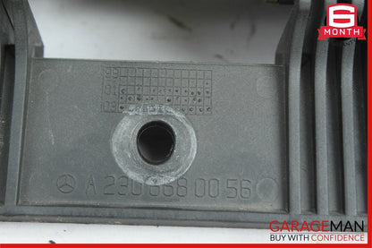 03-08 Mercedes R230 SL500 Rear Left Seat Belt Retractor Speaker Luggage Assembly