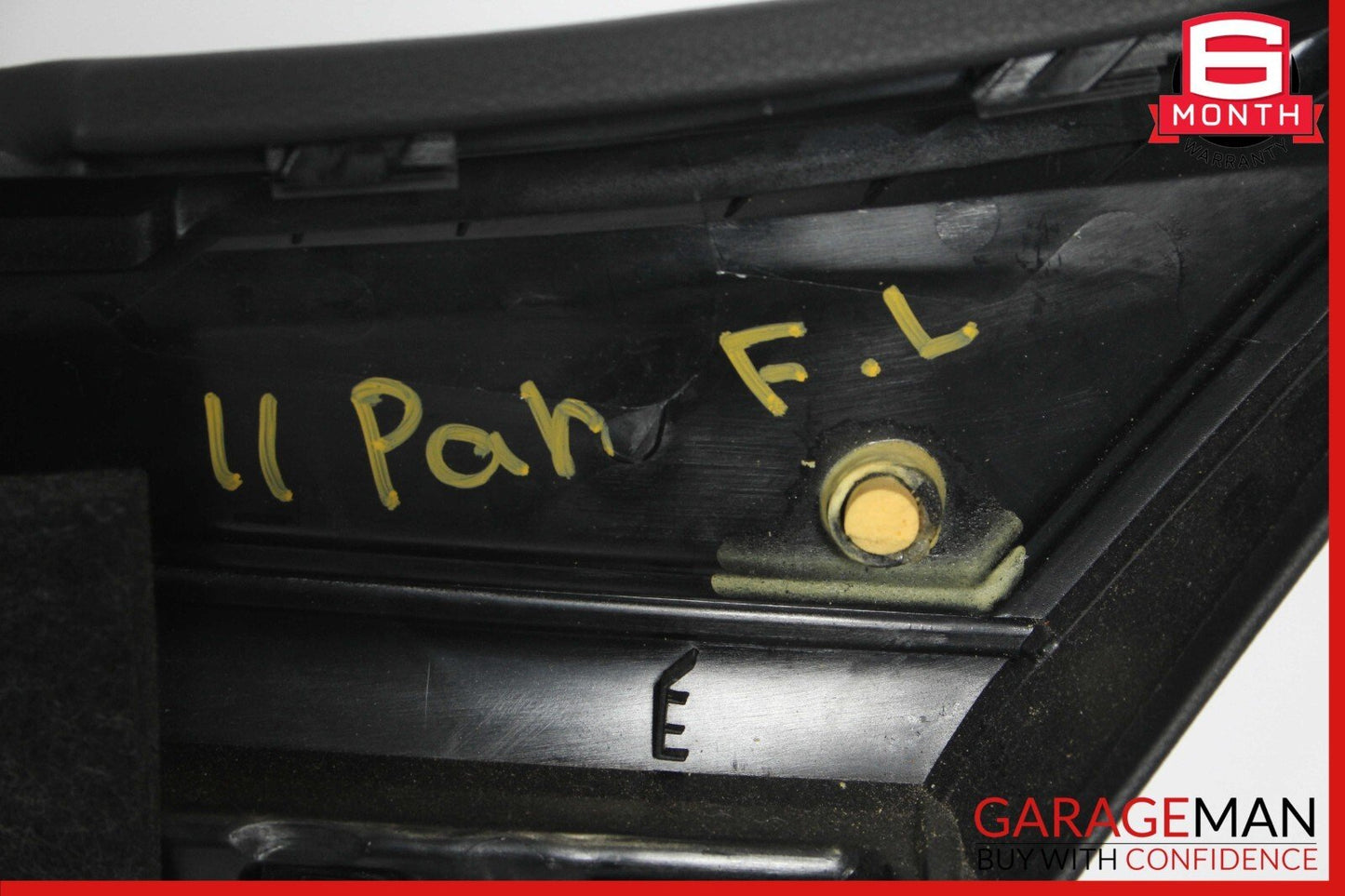 10-16 Porsche Panamera 970 Rear Left Side Interior Door Panel Cover Trim Assy