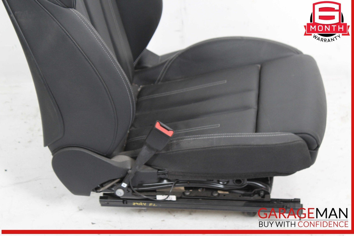 17-24 Audi A4 Front Left Driver Side Seat Cushion Cover Black OEM