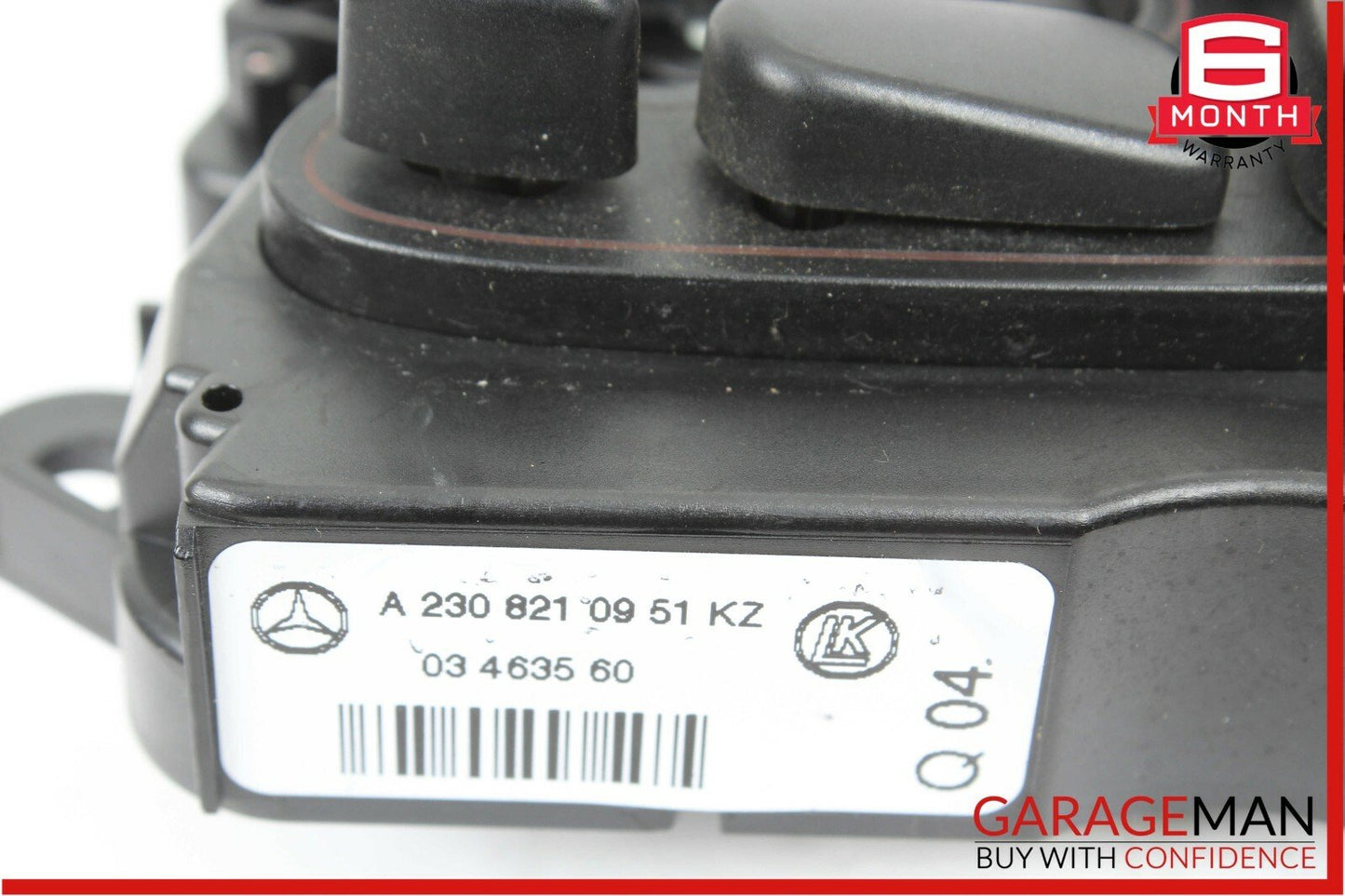 03-08 Mercedes R230 SL500 Front Left Side Seat Adjustment Control Switch