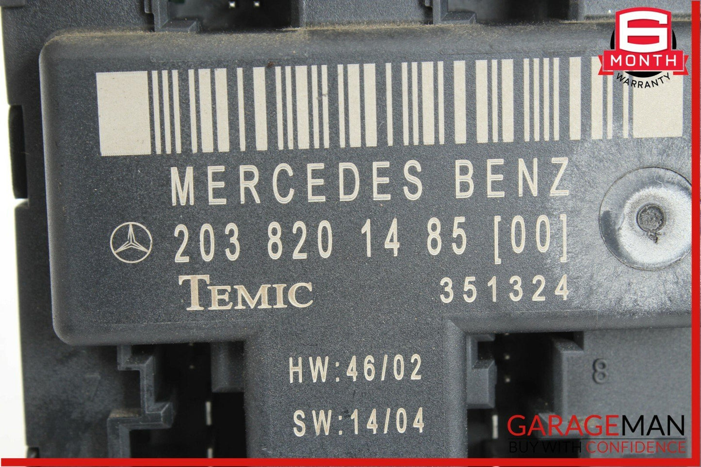 01-07 Mercedes W203 C240 C230 C320 Front Right Door Control Module OEM