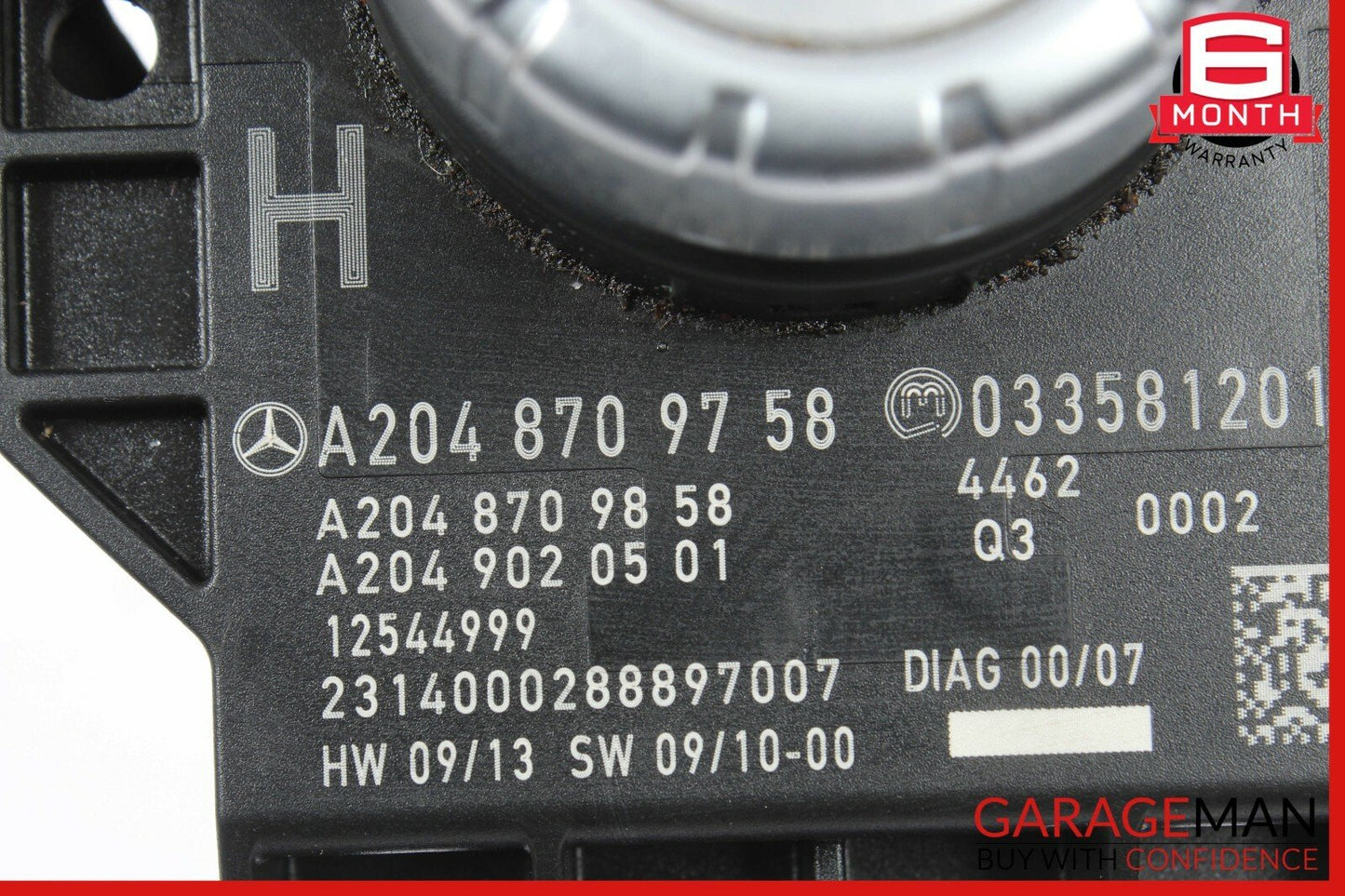 12-14 Mercedes E350 C250 C63 Center Console Head Unit Multi Knob Control Switch