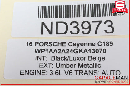 11-18 Porsche Cayenne 958 Rear Left or Rear Right Wishbone Upper Control Arm