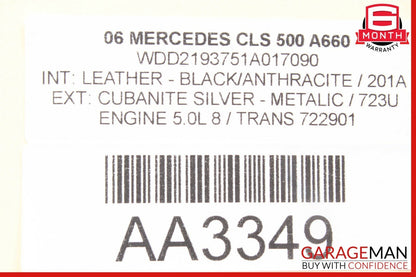 03-09 Mercedes W219 CLS500 Rear Door Keyless Go Entry Control Module OEM