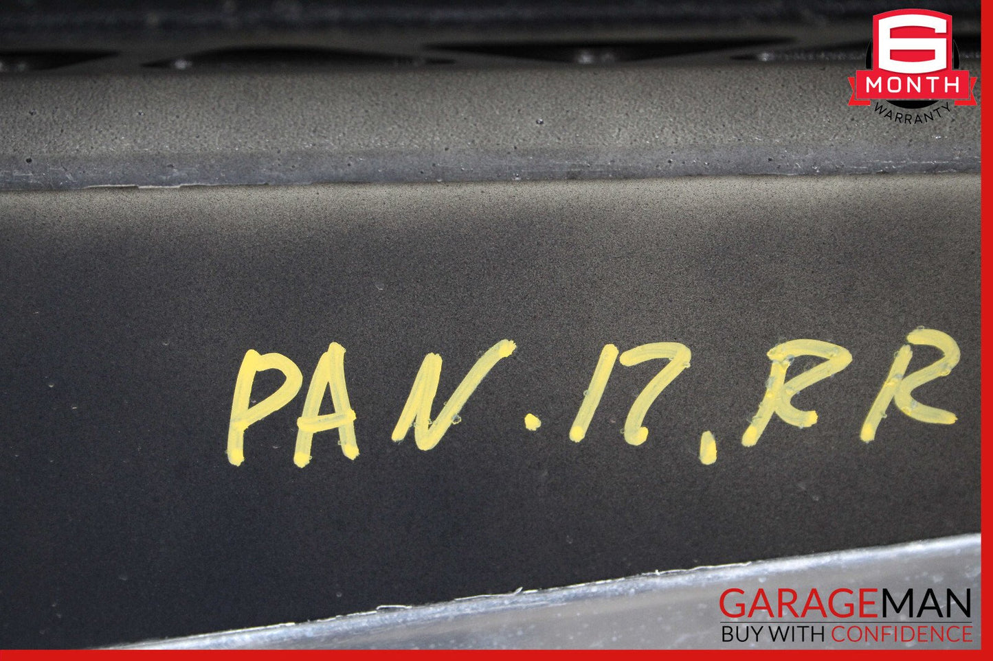 10-16 Porsche Panamera 970 Rear Right Passenger Side Exterior Door Shell Frame