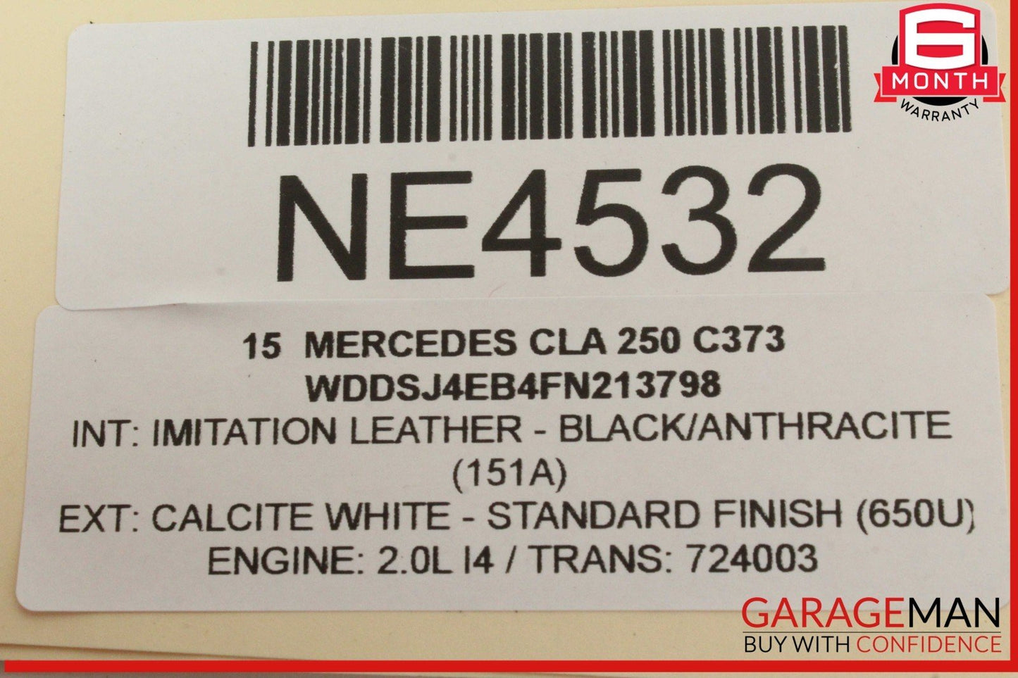13-18 Mercedes W117 CLA250 GL450 GL550 Front Right Side Seat Control Module OEM