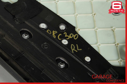 08-11 Mercedes W204 C300 Rear Left Driver Side Interior Door Panel Black OEM
