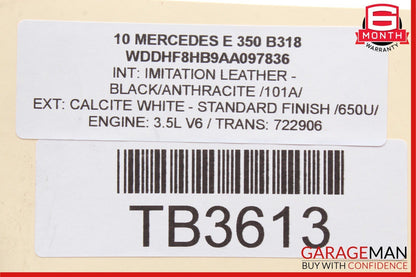 10-16 Mercedes W212 E350 RWD Sedan Front Left Side Spindle Knuckle Hub Bearing