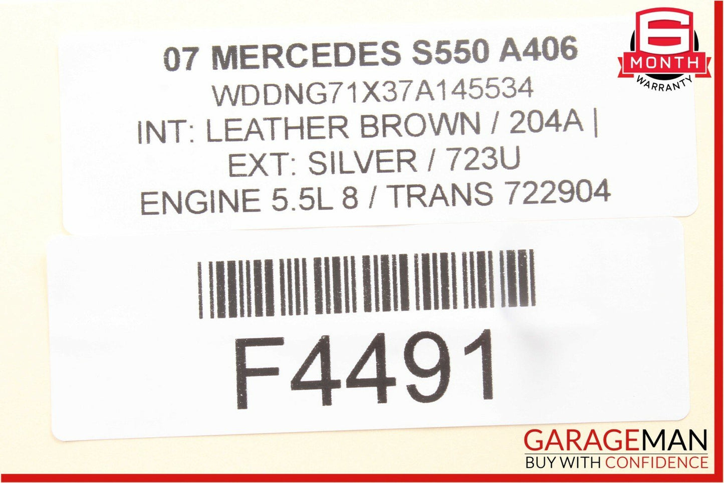 07-13 Mercedes W221 S550 Front Right Exterior Door Handle Keyless Go OEM