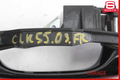 03-09 Mercedes W209 CLK55 AMG CLK500 Right Passenger Side Door Handle Black OEM