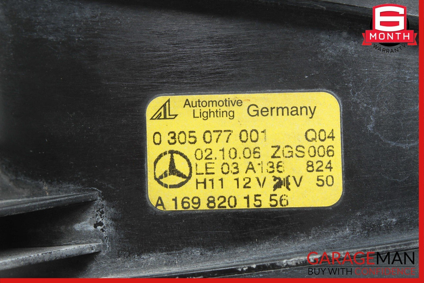 06-09 Mercedes CLK350 E350 CLK63 AMG Front Left Side Foglight Fog Light Lamp OEM