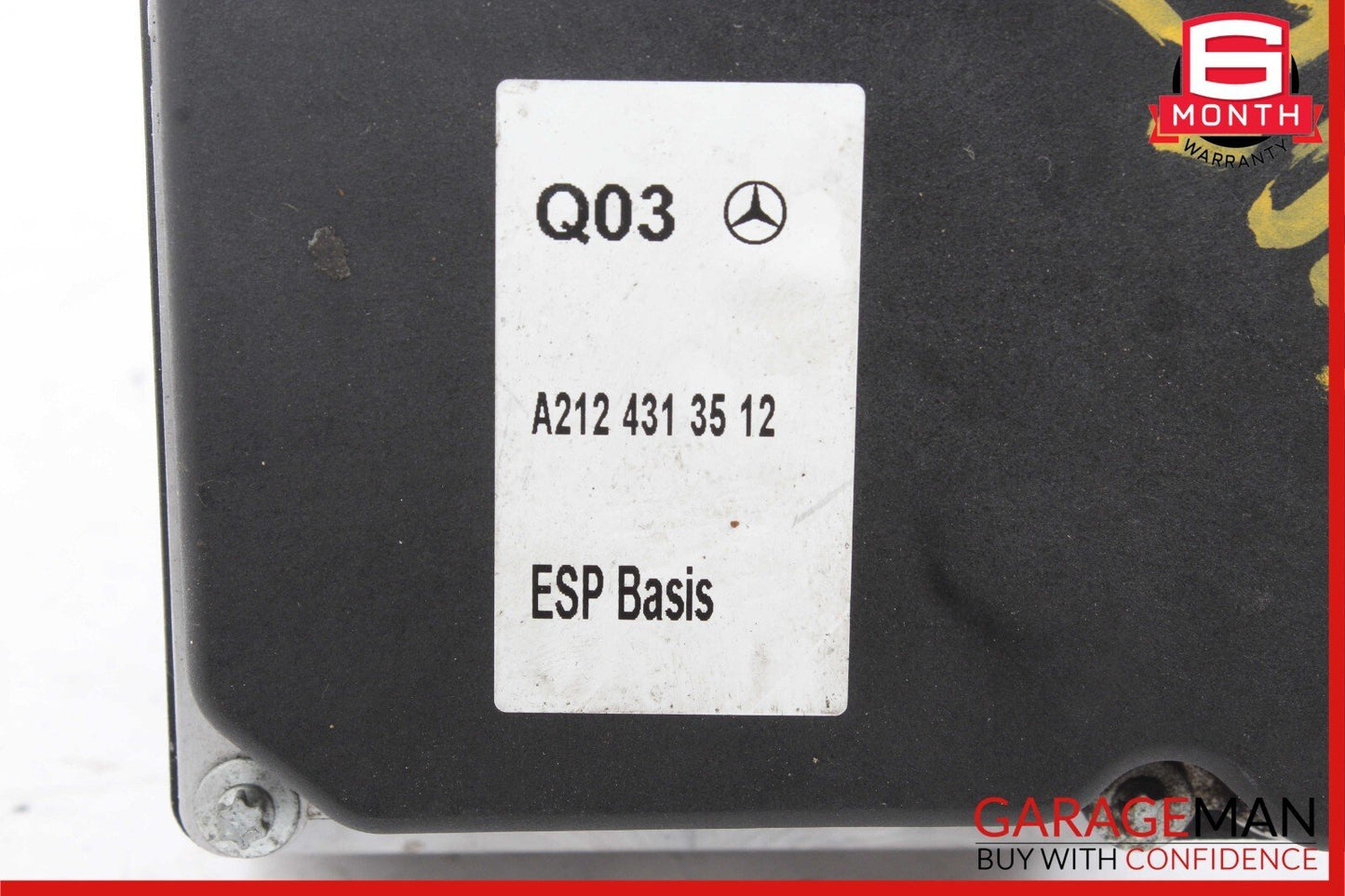 10-16 Mercedes W212 E250 E350 E550 ABS Brake Hydraulic Pump Control Module Unit