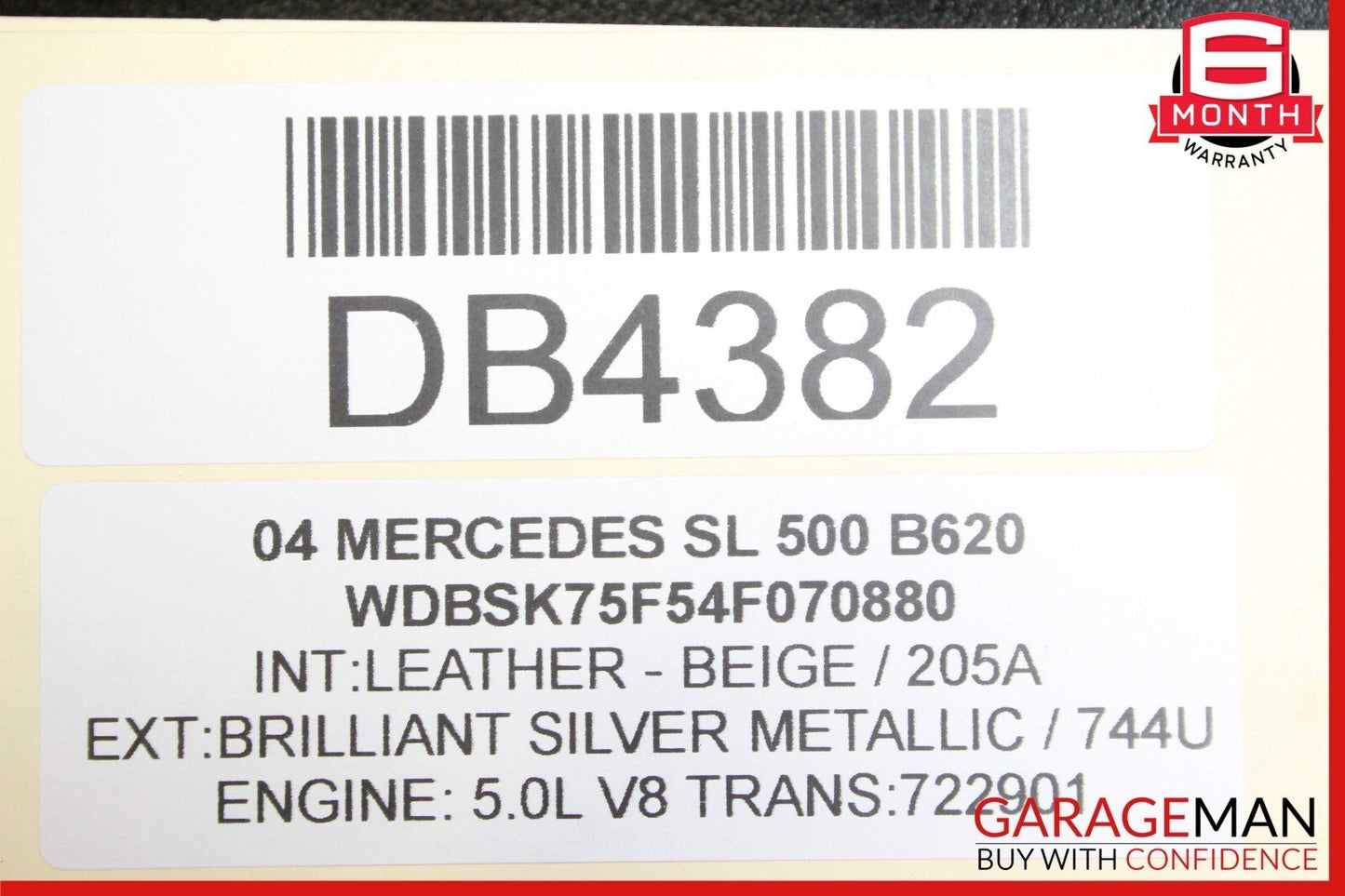 03-06 Mercedes SL500 Rear Right Spindle Knuckle Hub Driveshaft Rotor Disc Assy