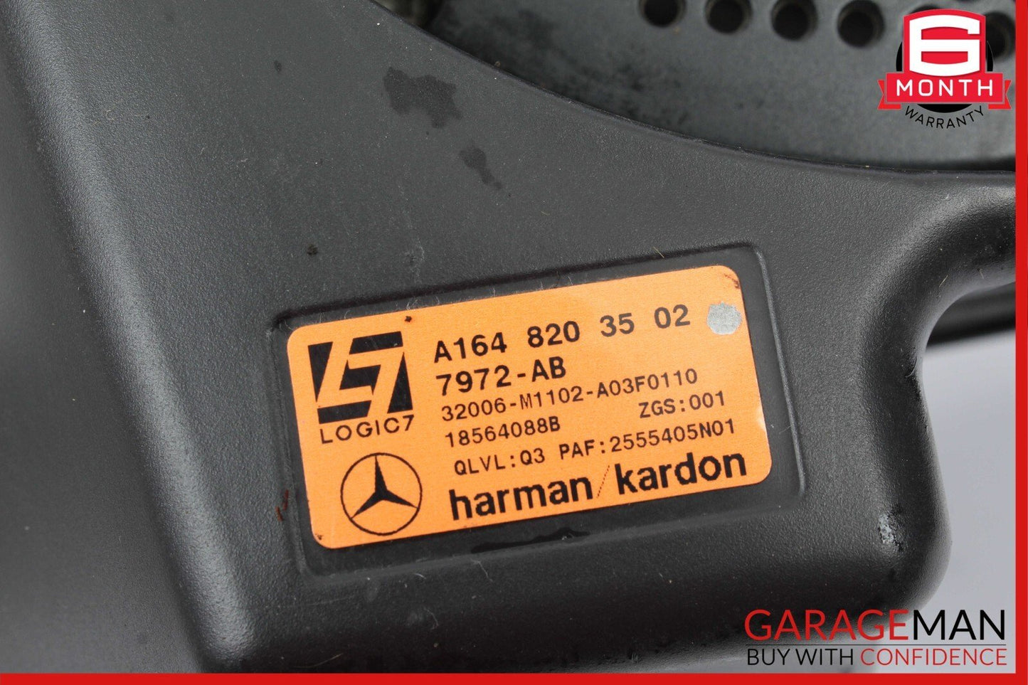 07-12 Mercedes X164 GL450 4MATIC Rear Subwoofer Audio Speaker Harman Kardon OEM