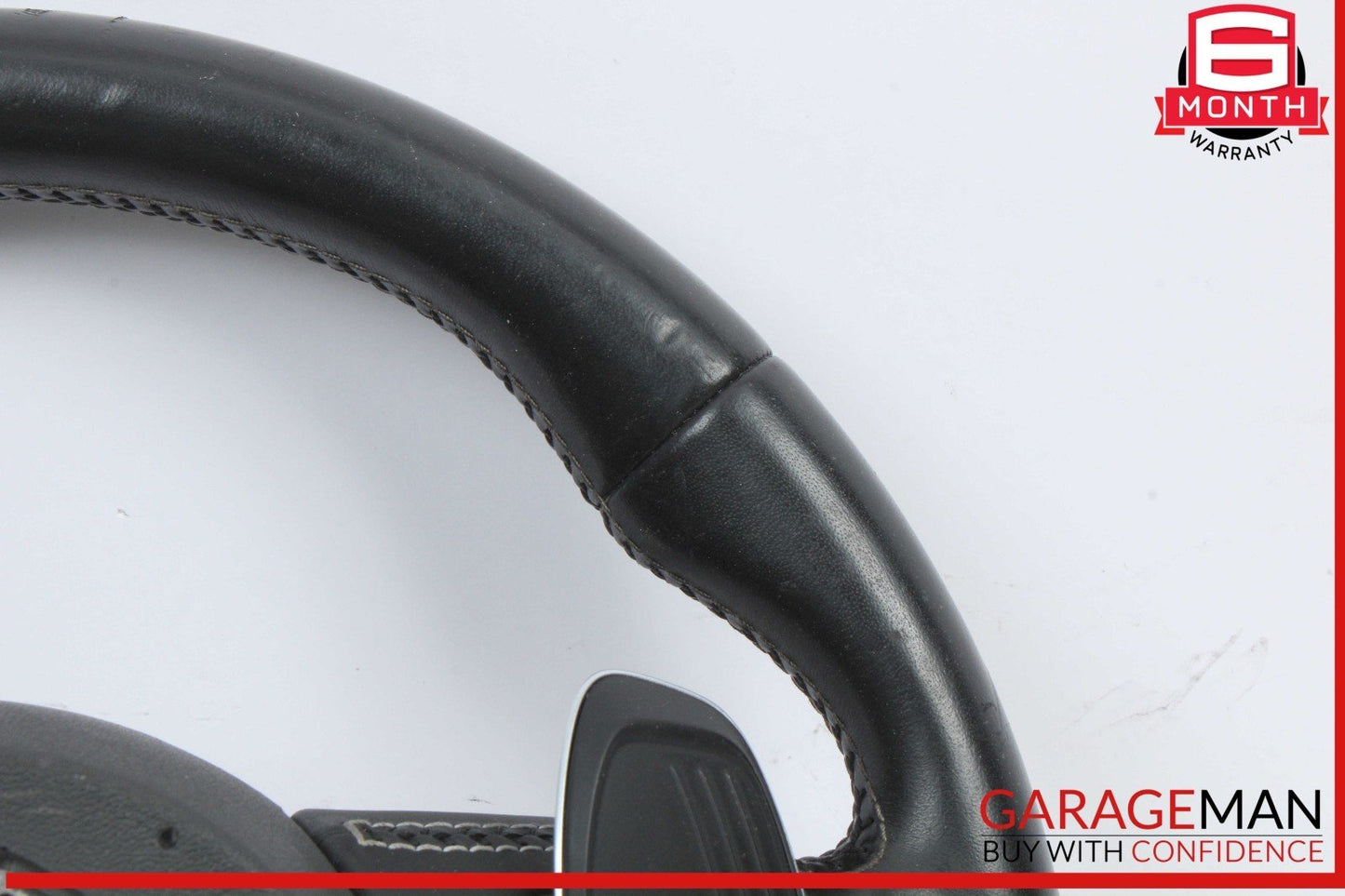 14-16 Audi SQ5 Q5 Front Left Driver Side Steering Wheel w/ Paddle Shifters OEM