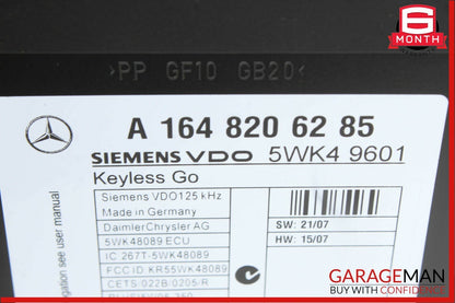 06-12 Mercedes X164 GL450 ML500 Chassis Multiplex Keyless Go Control Module OEM