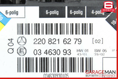00-06 Mercedes W220 S430 S500 Rear Left Side Seat Door Control Module OEM