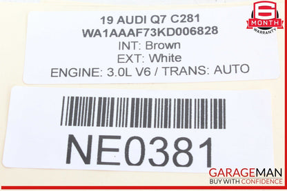 17-24 Audi Q7 Front Left or Front Right Side CV Axle Shaft 4M0407271D OEM