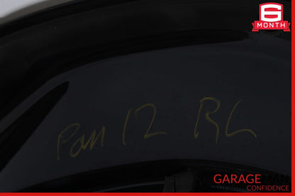 10-16 Porsche Panamera 970 Rear Left Driver Side Exterior Door Shell Dark Blue