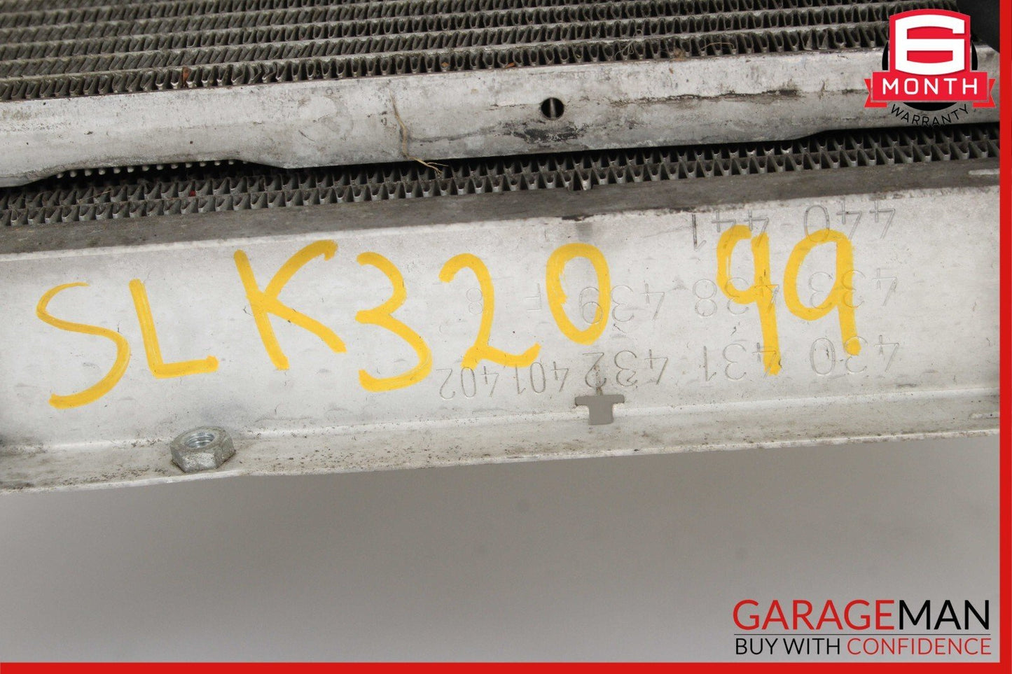 97-04 Mercedes R170 SLK230 A/C Cooling Air Conditioning Condenser OEM
