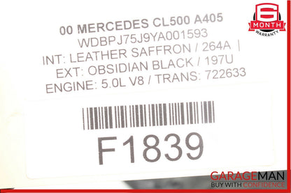 00-06 Mercedes W215 CL500 S500 Motorola Telephone Phone Voice Control Module OEM