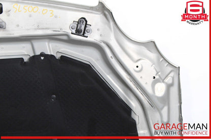 03-08 Mercedes R230 SL550 SL500 Front Hood Bonnet Vent Cover Assembly OEM
