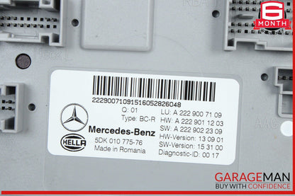15-23 Mercedes W205 C300 4MATIC Rear Trunk SAM Control Module Unit OEM