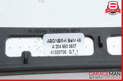 08-14 Mercedes W204 C300 C350 AC A/C Climate Control Switch Trim Bezel Wood OEM